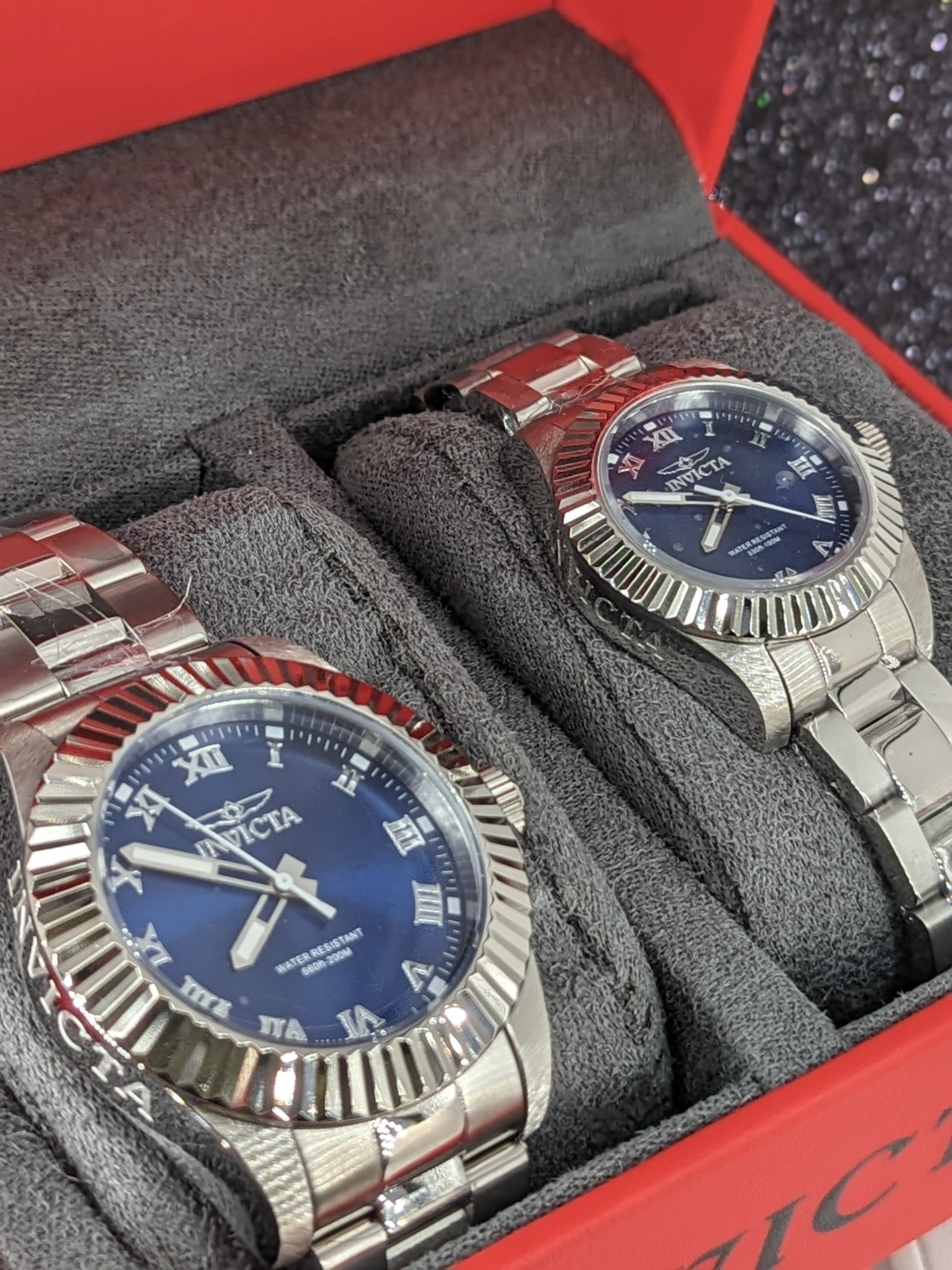 Invicta his and hers matching watch set